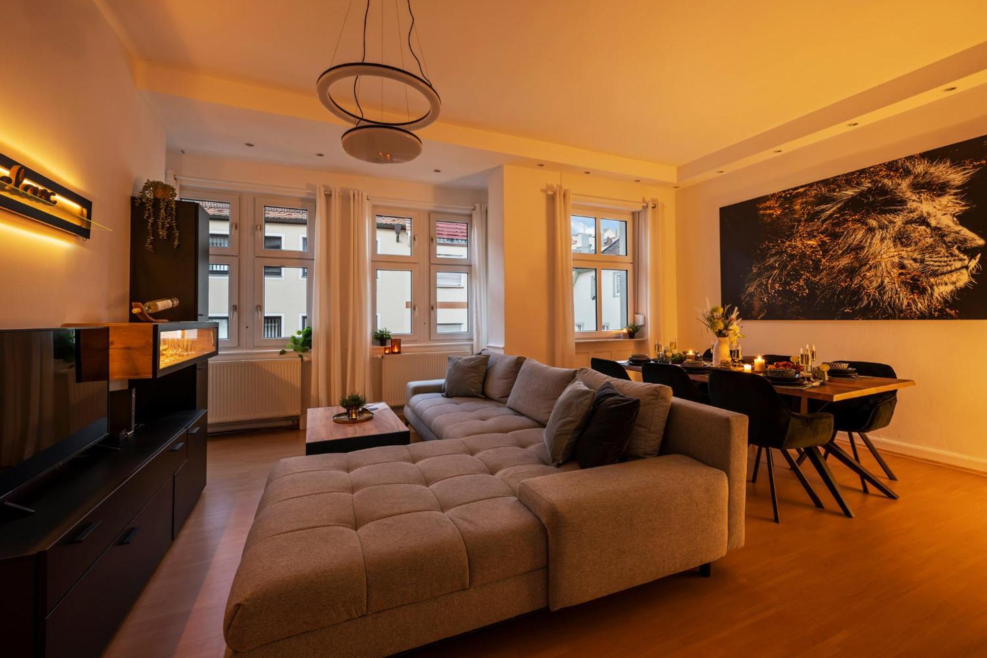 Ferienwohnung Blassdoerfer - Modernes Apartment In Bester Lage Und 93 Qm2 Bad Kissingen Exterior photo
